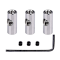 Miniatyrbilde 1 av 5: 3 stk Motoraksling 3,17 mm til 5 mm Overgangsaksel Adapterhylse for RC Modellbil Båt Fly 3650 550-haoyi-yuhao