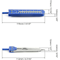 Miniatyrbillede 2 af 5: Ekg Ecg Caliper Elektrocardiogram Divider, Måleværktøj Ecg Caliper Til Elektrocardiogram Drafti