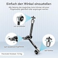 Pikkukuva 2 / 5: Smallrig 10 Tuuman Magic Arm Super Clampilla Ja Suurilla Rapusaksilla Näytölle, Led-Valolle - Kbum2732