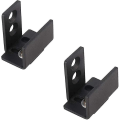 Miniatyrbillede 4 af 5: Indvendig Skydedør 2 Dele Skydedørsguide Bund Vægmonteret Hardware Gulvguide Dobbelt Sl