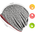 Miniatyrbilde 2 av 5: Hatt for menn og kvinner i bomull, avslappet beanie, myk og lett løpehatt, kort hatt for voksne, kjemisk hatt, avslappet hatt Red