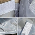 Miniatyrbilde 5 av 5: DIY Forkle for hårklipp, kappe, barberbutikk, paraply