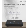 Miniatyrbilde 3 av 5: Kaffeskala Elektronisk Smart Digital Hell Kaffedrippskala