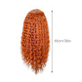Miniatyrbilde 3 av 3: Parukk Deep Wave Lang Krøllete Hår Front Lace Parukk Kvinne Parukk