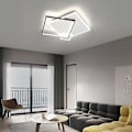 Miniatyrbillede 5 af 5: 50cm Dæmpbar Geometrisk Loftlampe Aluminium Moderne