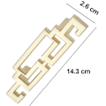 Miniatyrbillede 4 af 5: 2 stk. Greb til Møbler, Zink Legering Skuffegreb Gold 64mm