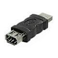 Pikkukuva 2 / 5: Firewire IEEE 1394 6-nastainen F - USB-uros M -kaapeliadapteri muuntaja liitin