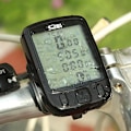 Miniatyrbillede 2 af 5: 563b Vandtæt LCD Cykel Kilometertæller Hastighedsmåler Grøn