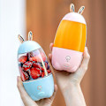 Miniatyrbilde 5 av 5: Bærbar Blender med Fire Blader, 330ml, Slitesterk Saftkopp