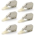 Miniatyrbillede 1 af 5: Mini Fjederlåse, 6 stk. Mini Automatisk Fjederlås, Fjederlåse