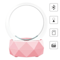 Miniatyrbild 1 av 4: Nattlampa Bluetooth-högtalare Trådlös Minihögtalare Färgrik Högtalare