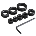 Miniatyrbillede 2 af 5: Bor Dybdestop 8 stk Dybdestop Borbit Positioner Ring Krage Ring Positioner
