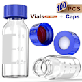 Miniatyrbilde 1 av 5: 100 stk Autosampler 2ml HPLC 9-425 Glass Vial Flasker