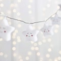 Miniatyrbilde 2 av 3: 10 LED Stjerneformet Feelysslynger for Barnerom, Batteridrevet