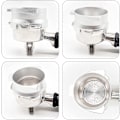 Miniatyrbilde 4 av 4: Kaffe Doseringstrakt, 54mm Dosering Ring Espresso Kaffe Tilbehør Aluminium Metall