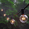Miniatyrbild 4 av 4: Utomhus String Lights 7.62m 25ft G40 Glödlampor Bröllopsdekoration