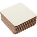 Miniatyrbillede 1 af 8: Sublimationskrusmåtter Sæt med 12 Materiale Blanke Brikker til Bilkopholder