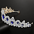 Miniatyrbilde 2 av 5: Bryllupstiara Krone Bryllup Legering Krone Rhinestone Krystall Hårtilbehør