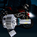 Miniatyrbillede 2 af 5: 32W 4000lm COB LED H4 Motorcykel Forlygte