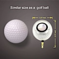 Miniatyrbillede 2 af 4: Mini Trådløs Højttaler Med 3,5 mm Aux-stik Indsætninger Transparent Bas white