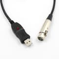 Miniatyrbillede 5 af 8: USB til XLR mikrofonlink-konverterkabel 3 meter bærbart kabel til konference- og stemmeoptagelse