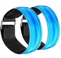 LED-armband Laddningsbart, 2 st Luminous Armband USB Reflekterande Tejp Reflekterande Band