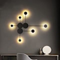 Miniatyrbillede 2 af 5: LED Vægskinner Kreativ Moderne Nordisk Stil Jern Gave