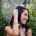 Miniatyrbillede 4 af 5: Kædearmbånd - 7\" + 2\" forlænger 14k forgyldt låste armbånd til kvinder og piger, med krystal, nøgle, lås, charmearmbånd