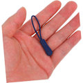 Miniatyrbillede 3 af 8: Lynlås Træk Lynlås Udskiftning 10 stk. Blå Nylon Snor Træk Lynlås Slider 2,5 cm Trækker 4,5 cm Reb Fantastisk