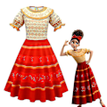 Miniatyrbillede 1 af 4: Encanto Dolores Fancy Up Kostume til Piger 9-10 Years