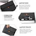 Miniatyrbilde 6 av 8: Oppbevaringsveske for nettbrett for bærbar PC 13 tommer Filt Laptop Bag Stor kapasitet Organisert Vannavstøtende
