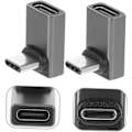 Miniatyrbild 2 av 8: Fullständig Funktion Usb c Adapter 8k Högupplöst Tv Kopplare Rätvinklig Usb c Hane till Hona