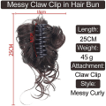 Pikkukuva 2 / 4: Hiuslisäke, Pötköhiuslisäke, Kiharat Hiukset Scrunchie-Hiuslisäkkeellä, Chignon Voluminous Hiuslisäke, Messy Bun -Hiuslisäkkeet