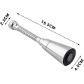 Miniatyrbilde 4 av 5: Vannkran Aerator, Kan Roteres 350 Grader/vannsparende Sil/luftet Spray