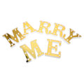 Pikkukuva 2 / 3: Kirjainseinäkoriste Marry Me Marquee-kyltti Marry-kirjainlampun Valentine-seinäneon-ehdotus Neon-kirjain