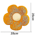 Miniatyrbilde 2 av 5: Blomsterformet pute, pute, Nydelig romdekorasjon og myk pute for soveromssofa.