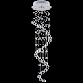 Miniatyrbild 2 av 5: 25cm Hängande Lykta Design Chandelier Metall Modern