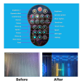Miniatyrbillede 4 af 5: Julegardinlys Smart LED RGB Farve Bluetooth