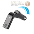 Pikkukuva 1 / 5: Auton MP3-soitin FM-lähetin Bluetooth USB-lataus