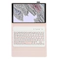 Pikkukuva 3 / 5: Näppäimistö+kotelo Samsung Galaxy Tab A7 Lite 8.7 T220 / T225 Pink