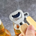 Miniatyrbillede 3 af 5: Vinkorkåbner 10 stk. Bartender Flaskeåbner Træ Håndholdt