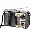 Pikkukuva 3 / 5: Aurinkoenergialla latautuva hätäradio monikaistainen korkeaherkkyysradio langaton Bluetooth-kaiutin tukee FM / AM / SW-radiota