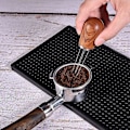 Miniatyrbilde 5 av 5: Espresso-omrører, Kaffeomrøring Verktøy For Espresso Distribusjon, Naturlig Trehåndtak Og St
