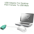 Miniatyrbillede 2 af 5: USB til 2 Muse Adapter Konverter Adapter til Stationær PC Ingen Drivere Nødvendige