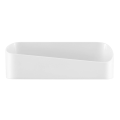 Miniatyrbillede 1 af 4: 9cm Modeled Ring i Legeret Personlighed Mænd Kvinder Rustning Knogle Lang Åben Fuld White