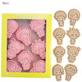 Miniatyrbillede 1 af 5: Jujutsu Kaisen Kageforme til Cookies, Kiksforme, Kagefondant, Bageværktøj, DIY Dessertform, 8 stk./sæt