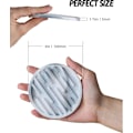Miniatyrbilde 2 av 4: Drikkematter, matter for drikkevarer med absorberende materiale og holder, sett med 6