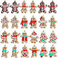 Miniatyrbilde 1 av 4: Julepynt Gingerbreadmann i Plast