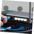 Miniatyrbild 8 av 8: St Rj-skydd för Router Dator Laptop Ethernetport Pluggskydd för att Förhindra Damm