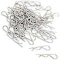 Miniatyrbillede 1 af 5: 50 stk. 1,5 mm x 35 mm Rustfrit Stål R-Formet Cotter Clip Pin